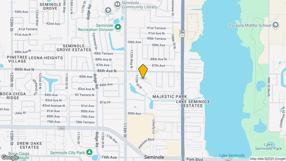 8454 111th St, Unit 104 Map and Location Details