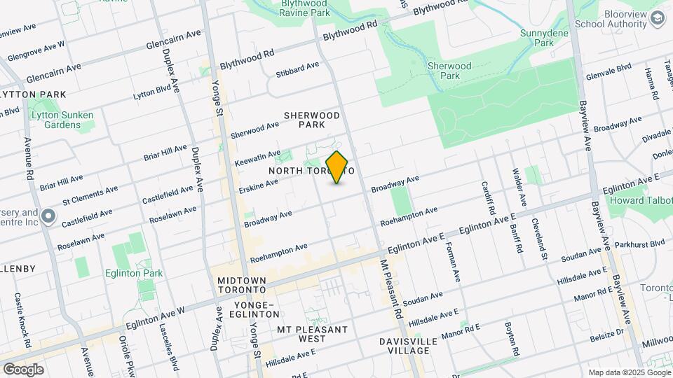 120 Broadway Ave Map and Location Details