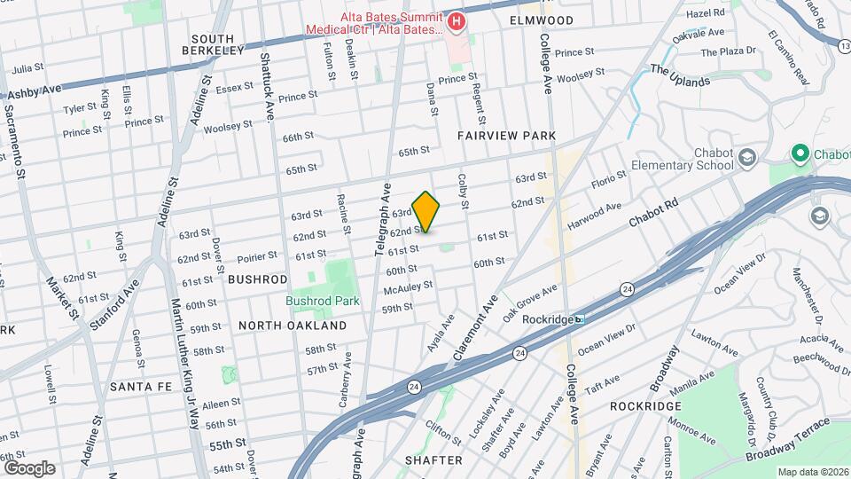 438 61st St Mapa y Detalles de la Ubicación
