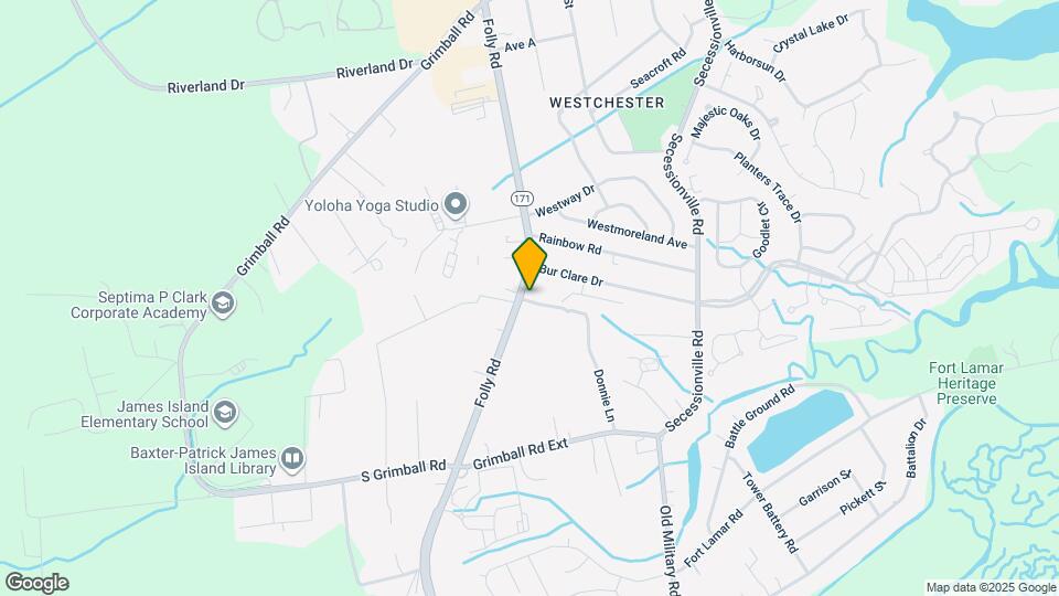 1550 Folly Rd Map and Location Details