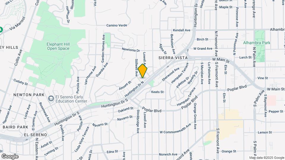 5407 Huntington Dr N Map and Location Details