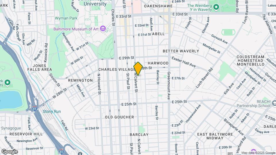 2705 Calvert St N Mapa y Detalles de la Ubicación
