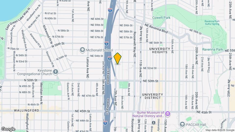 5058 7th Ave NE Map and Location Details