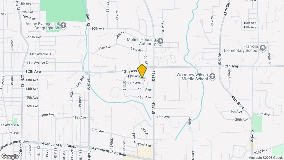 1311 39th St Map and Location Details