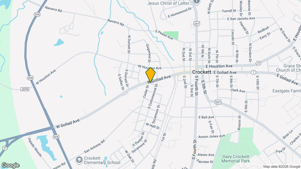 300 Cedar St Mapa y Detalles de la Ubicación