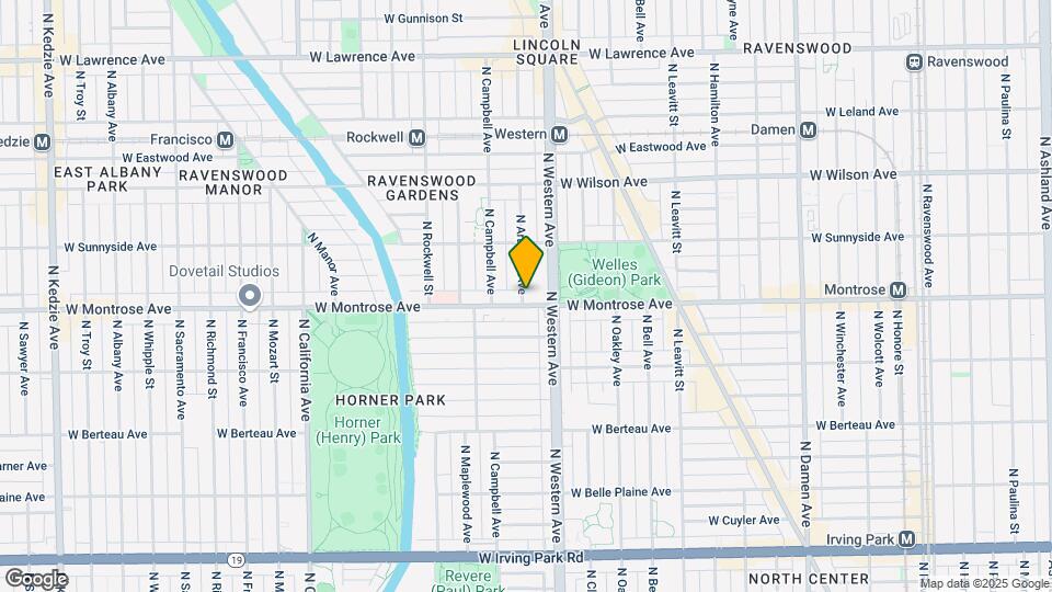 4405 N Artesian Ave Mapa y Detalles de la Ubicación