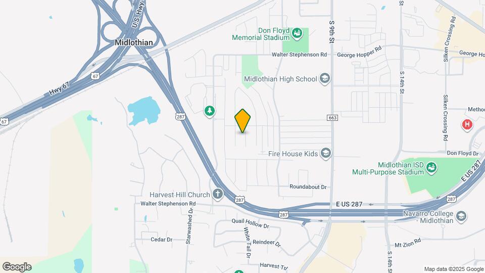 1521 Stiles Ct Mapa y Detalles de la Ubicación