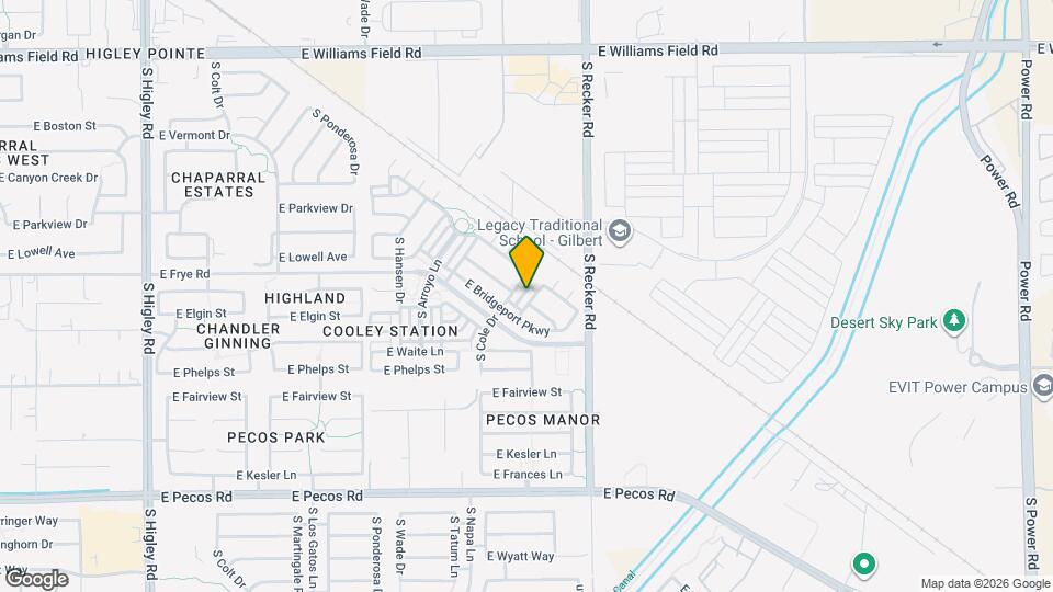 2854 S Peel Dr Map and Location Details