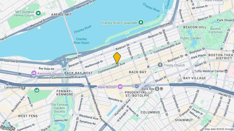 254 Commonwealth Ave, Unit 254 Commonwealth Ave Map and Location Details