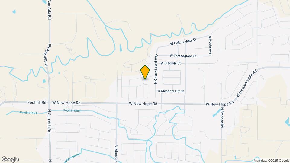 11694 W Water Birch Dr Map and Location Details