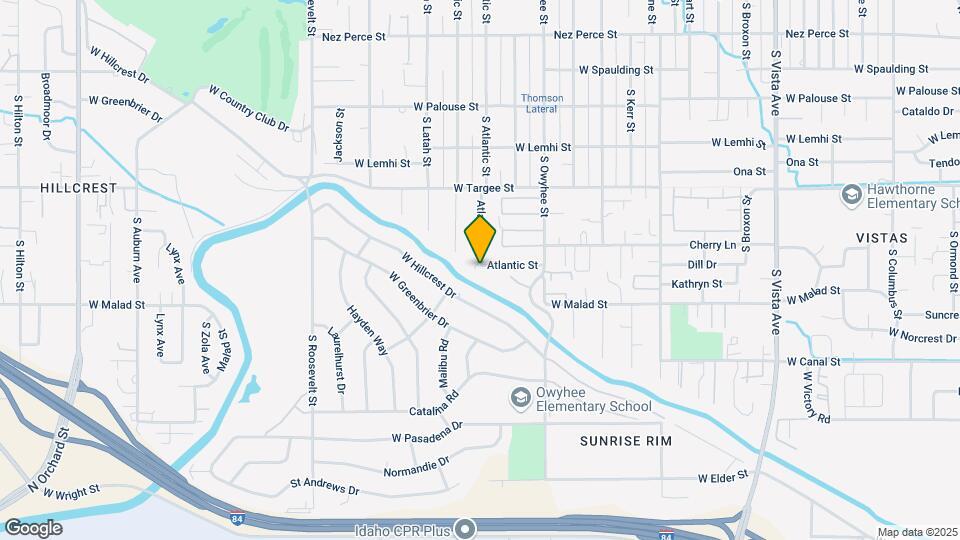 3601-3603 Dill Dr Map and Location Details