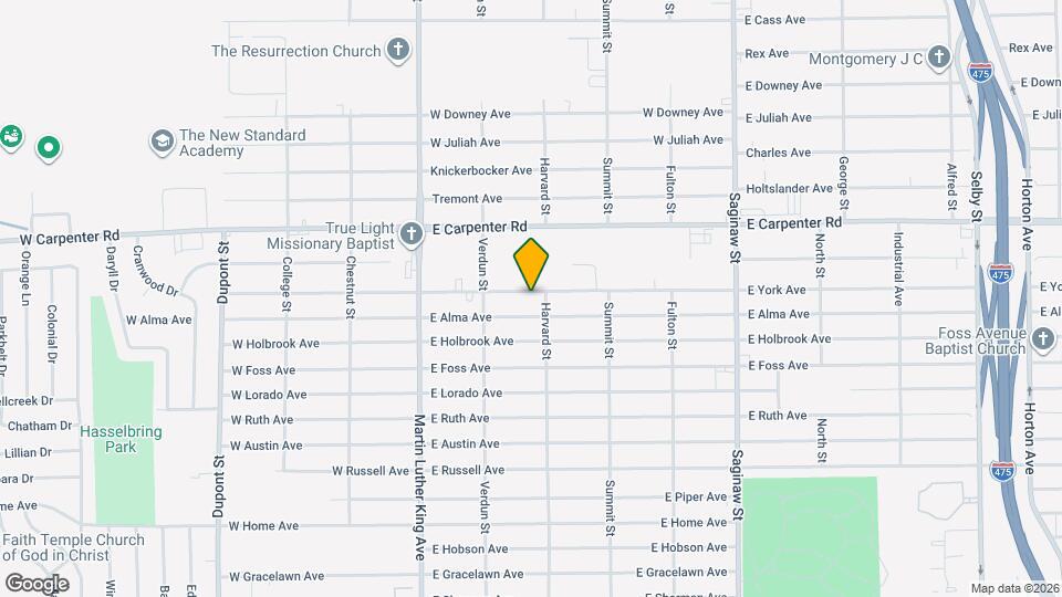 246 E York Ave Map and Location Details