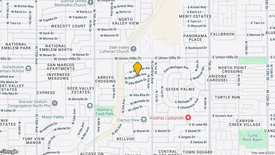143 W Bluefield Ave Map and Location Details