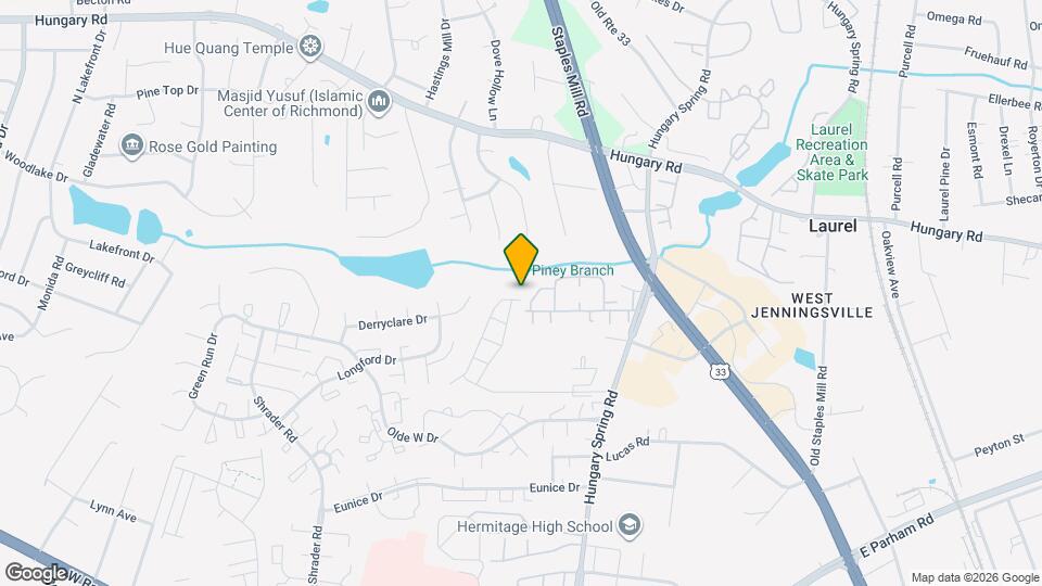 8756 Springwater Dr Map and Location Details