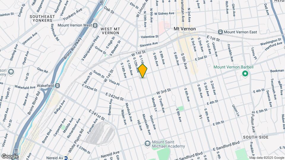 113 S 12th Ave, Unit 2nd floor Map and Location Details