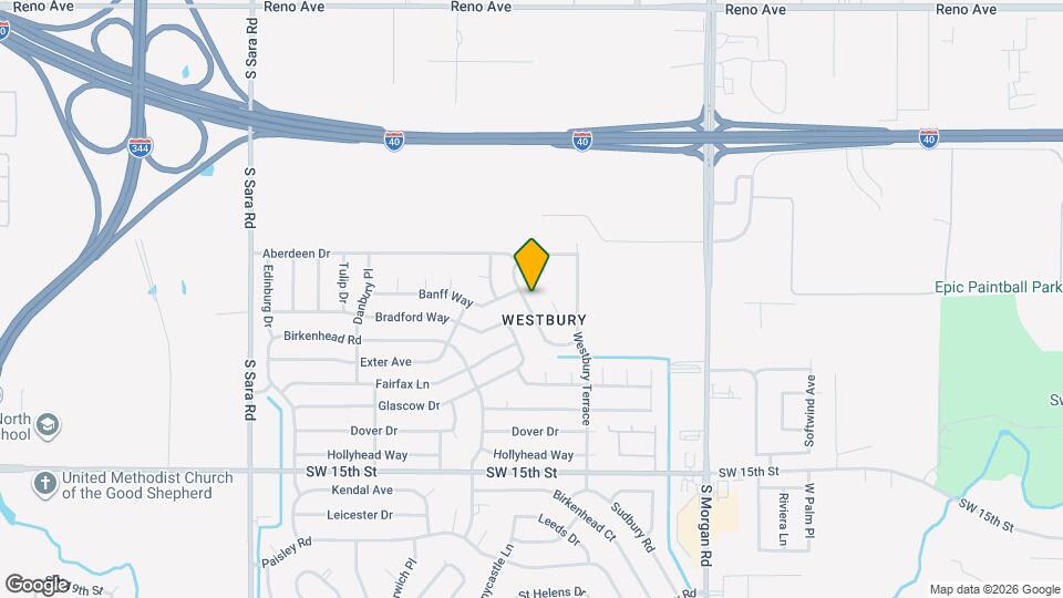 1008 Sennybridge Dr Map and Location Details