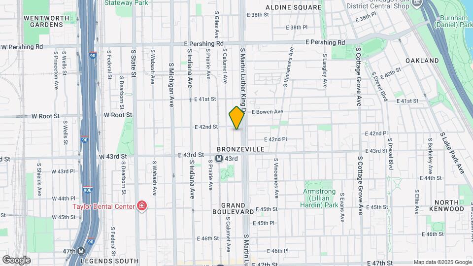 4212 S King Dr Map and Location Details