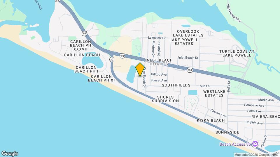 22811 Panama City Beach Pkwy Mapa y Detalles de la Ubicación