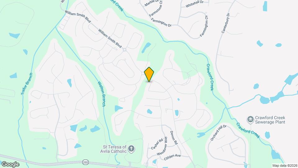 604 Vinings Dr Map and Location Details