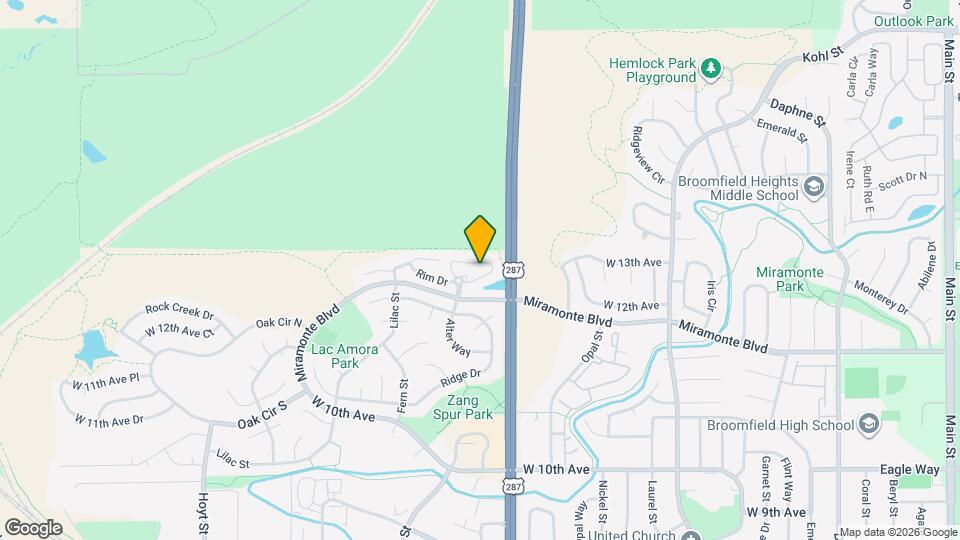 2158 Sunridge Cir Map and Location Details