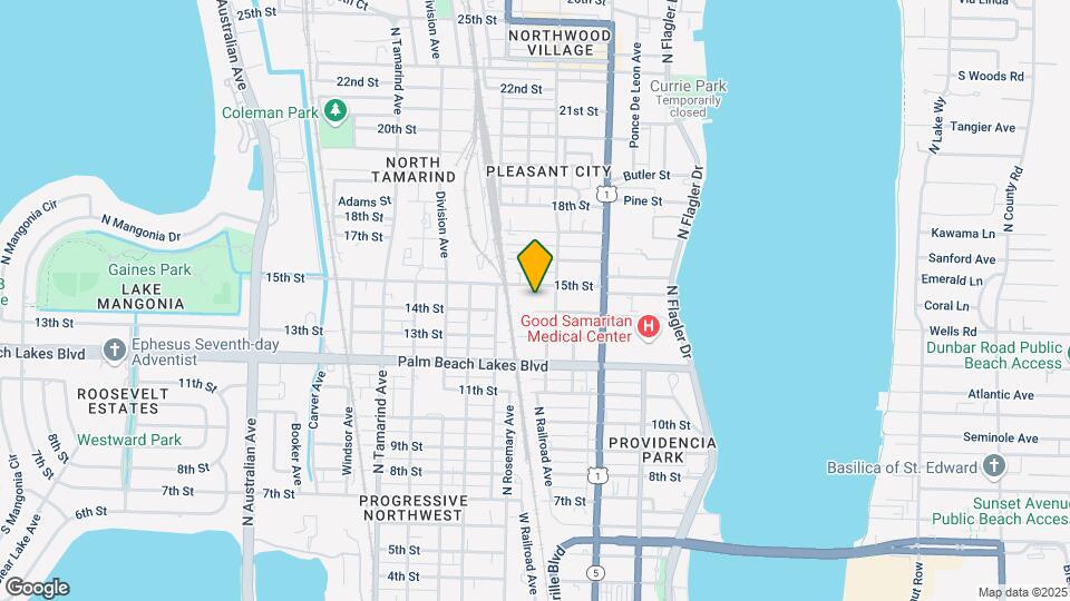 529 14th St Map and Location Details
