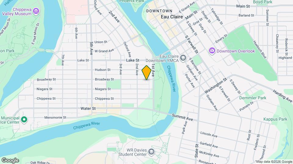 121 Broadway St Map and Location Details