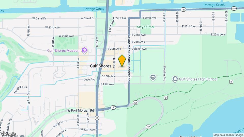 1701 E 1st St Map and Location Details