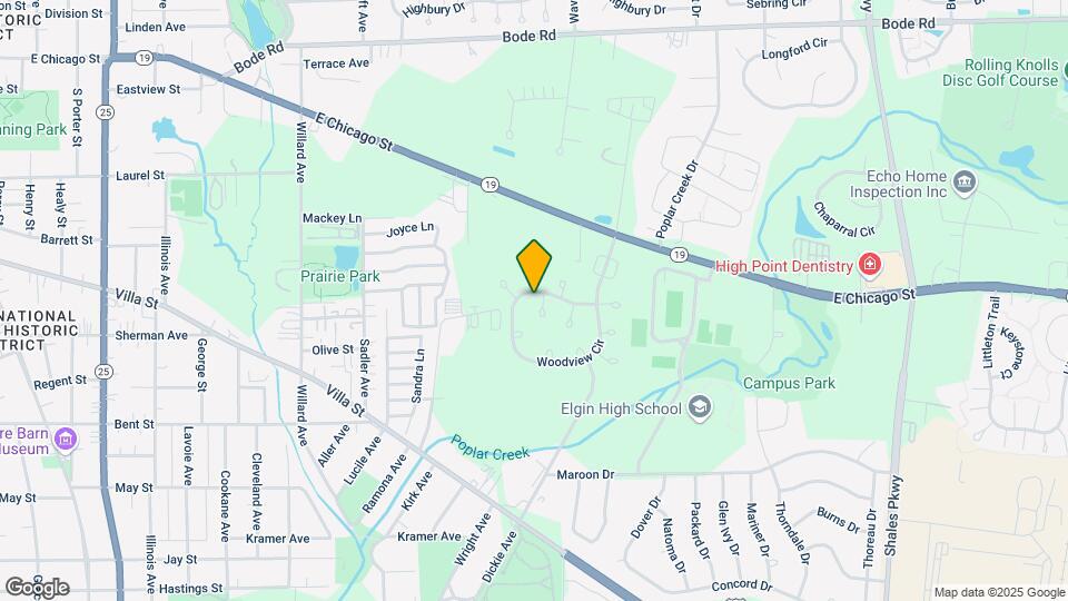 408 Woodview Cir Map and Location Details
