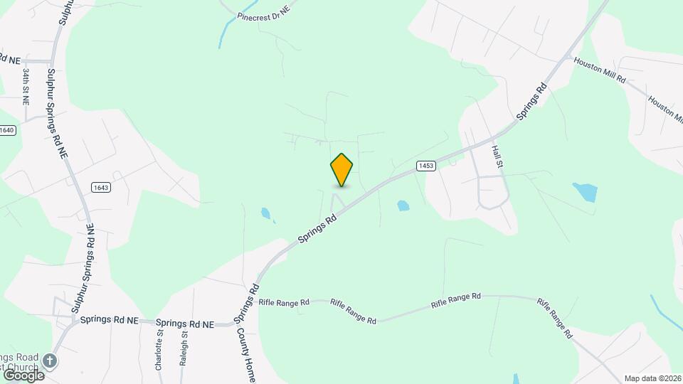 5161 Ponderosa Dr Map and Location Details