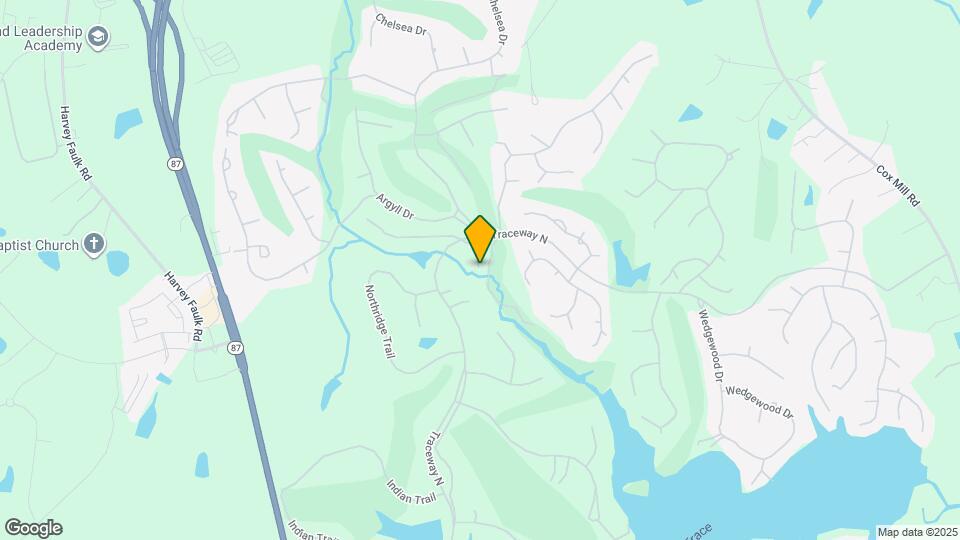 1610 N Stonegate Dr Mapa y Detalles de la Ubicación