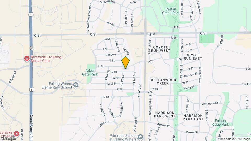 19378 V St Map and Location Details