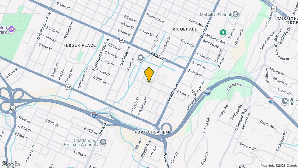 2375 E 18th St Mapa y Detalles de la Ubicación