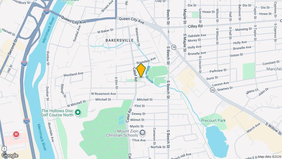 146 Harrington Ave Map and Location Details