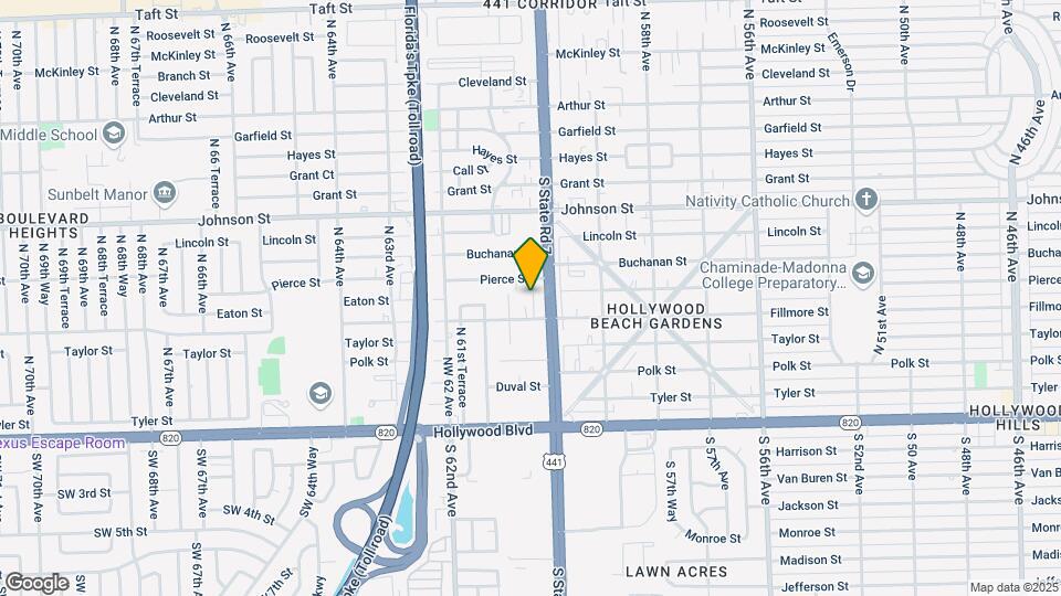 512 NW 60th Ter Mapa y Detalles de la Ubicación