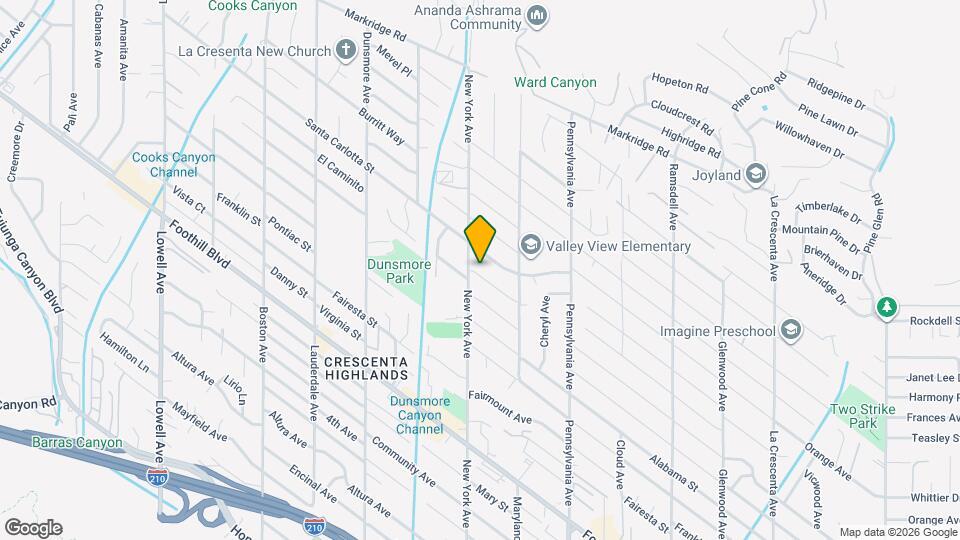 3355 Reta St, Unit Craftsman Guest Cottage Map and Location Details