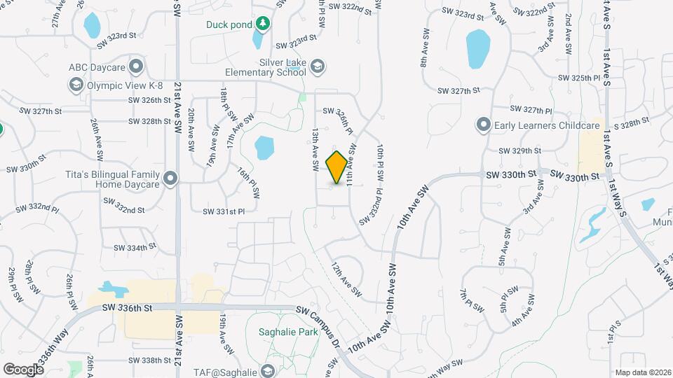 1213 SW 330th Pl Map and Location Details