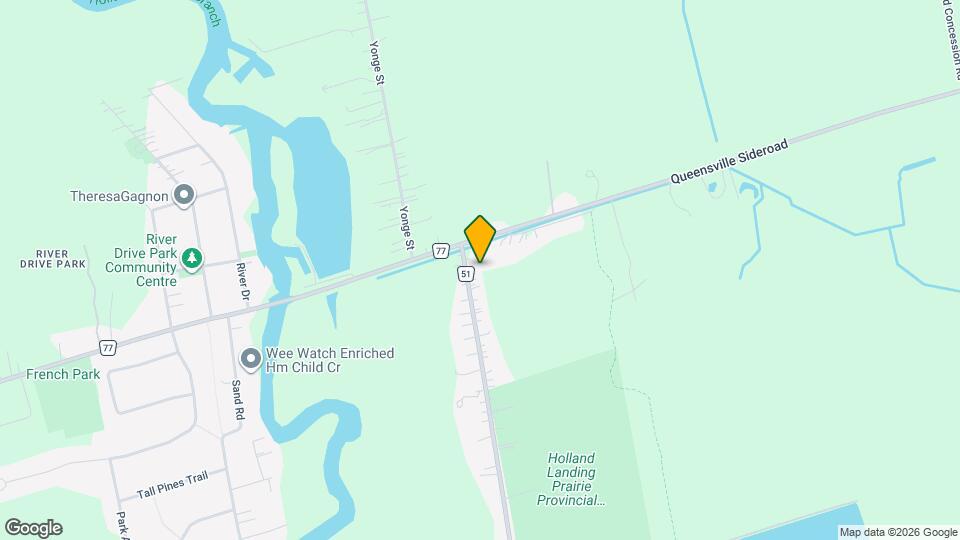 20437 Yonge St Map and Location Details