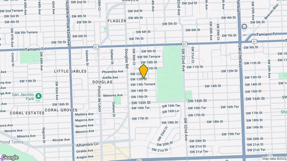 3540 SW 13th St Map and Location Details