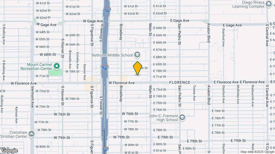 156 W 71st St Mapa y Detalles de la Ubicación