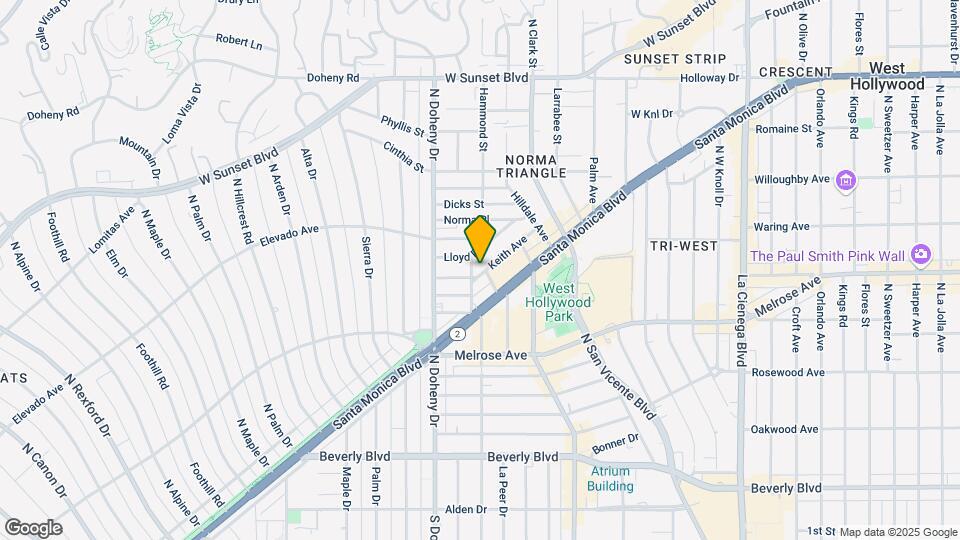 9005 Keith Ave Map and Location Details