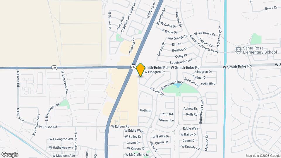 21047 N Alma Dr Map and Location Details