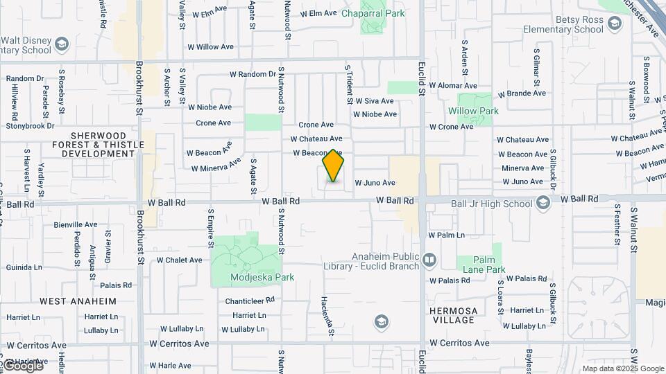 926 S Park Cir Map and Location Details