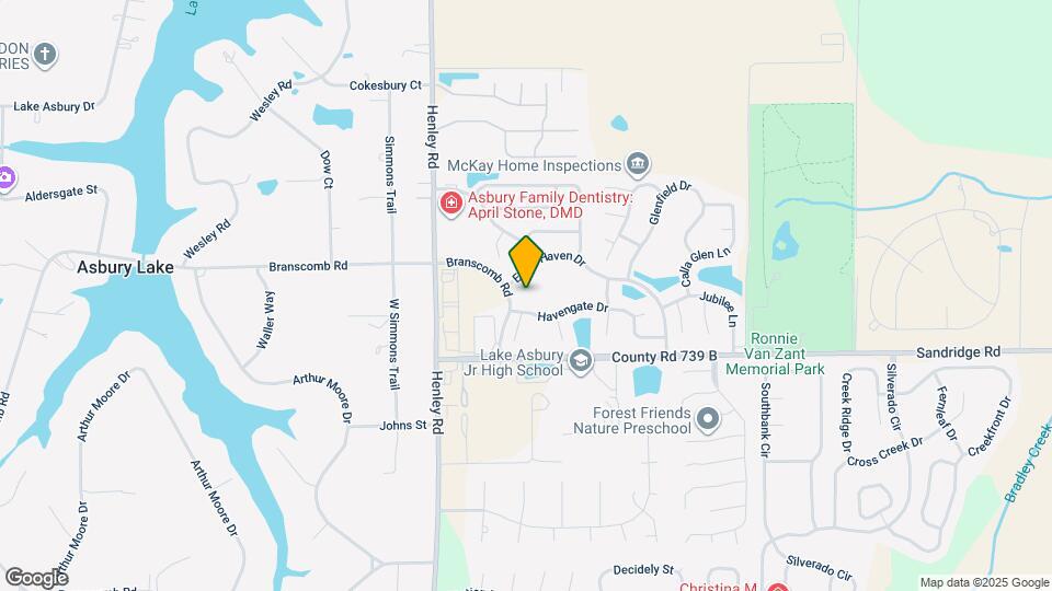 2508 Westchester Ct Mapa y Detalles de la Ubicación