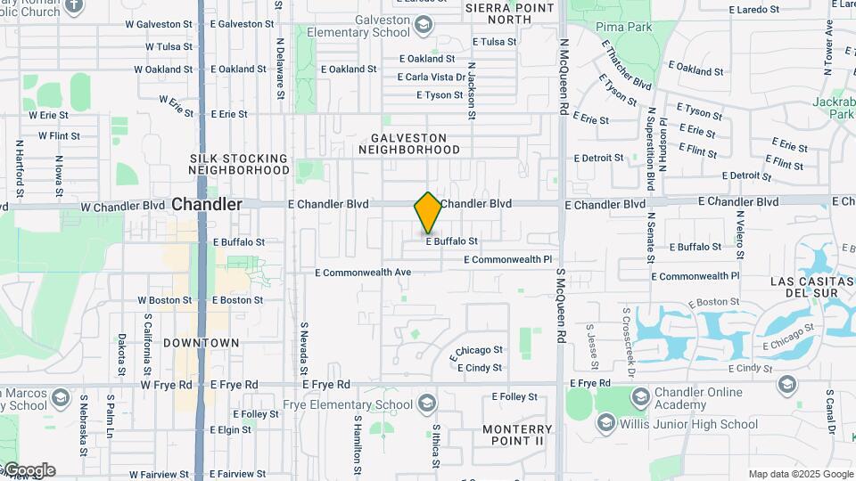 672 E Buffalo St Map and Location Details