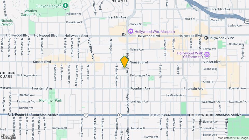 6828 Leland Way, Unit 6828 Mapa y Detalles de la Ubicación