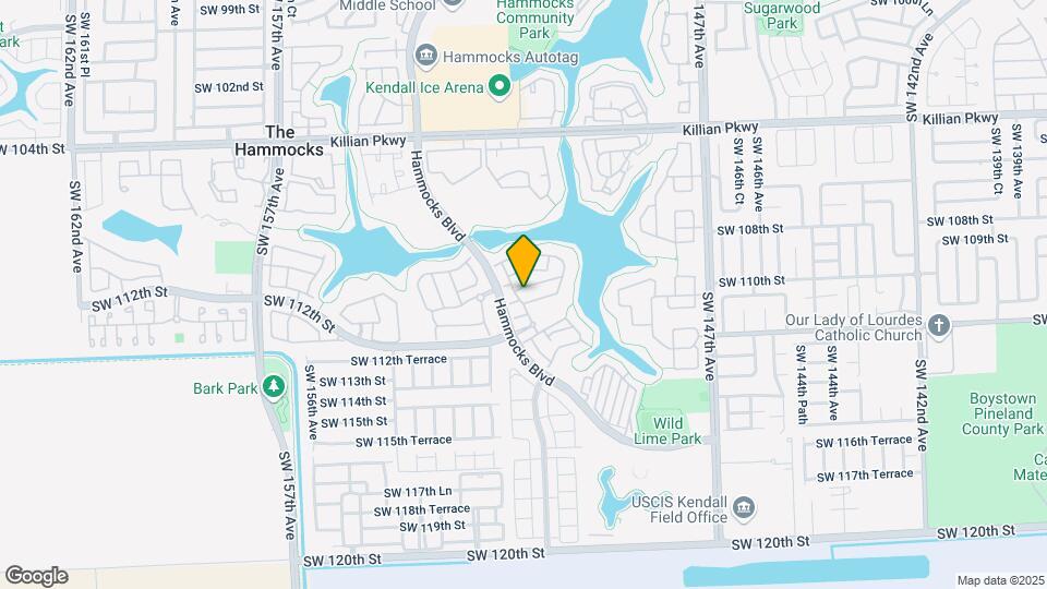11011 SW 151st Pl Map and Location Details