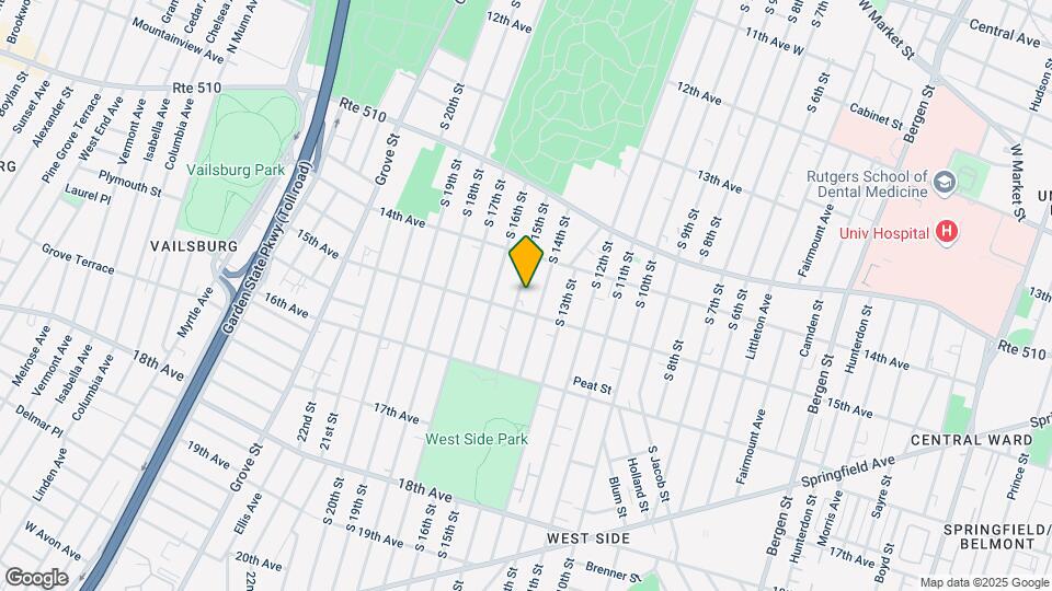 472 S 15th St Map and Location Details
