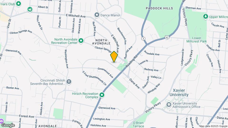 800 N Fred Shuttlesworth Dr Mapa y Detalles de la Ubicación