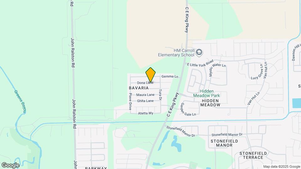 12326 Dona Lane Map and Location Details