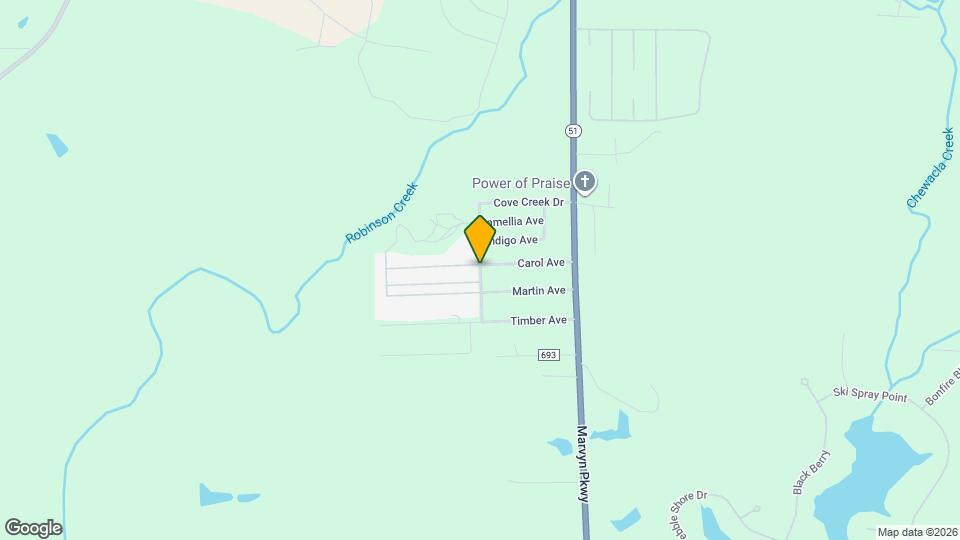 4100 Walnut Ave Map and Location Details